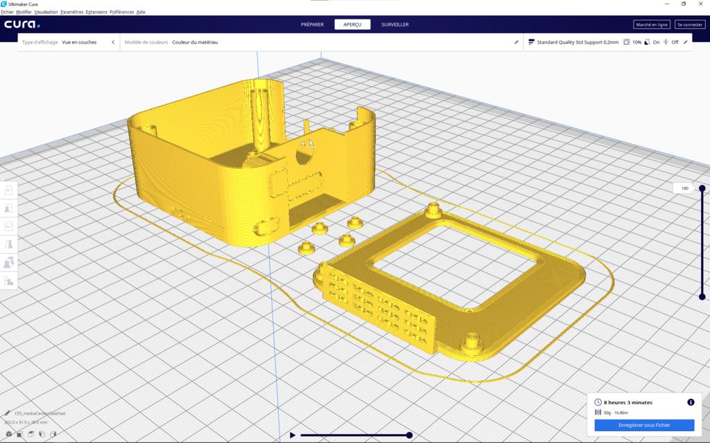 Créez votre "multimedia center" : Impression 3D, Pi3, Son SPDIF, Librelec et Hyperion