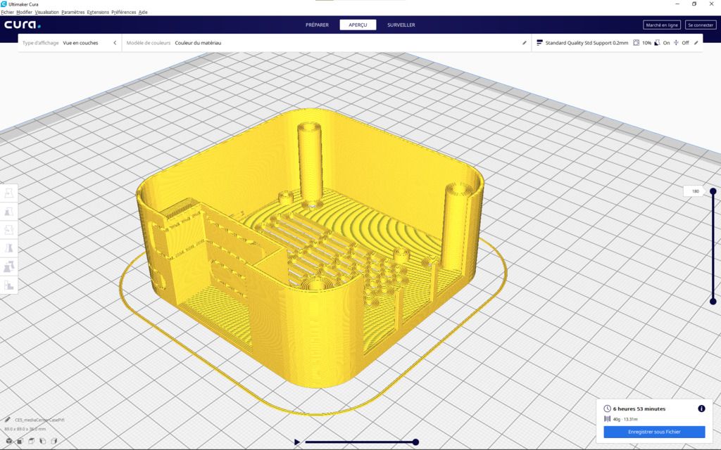 Créez votre "multimedia center" : Impression 3D, Pi3, Son SPDIF, Librelec et Hyperion