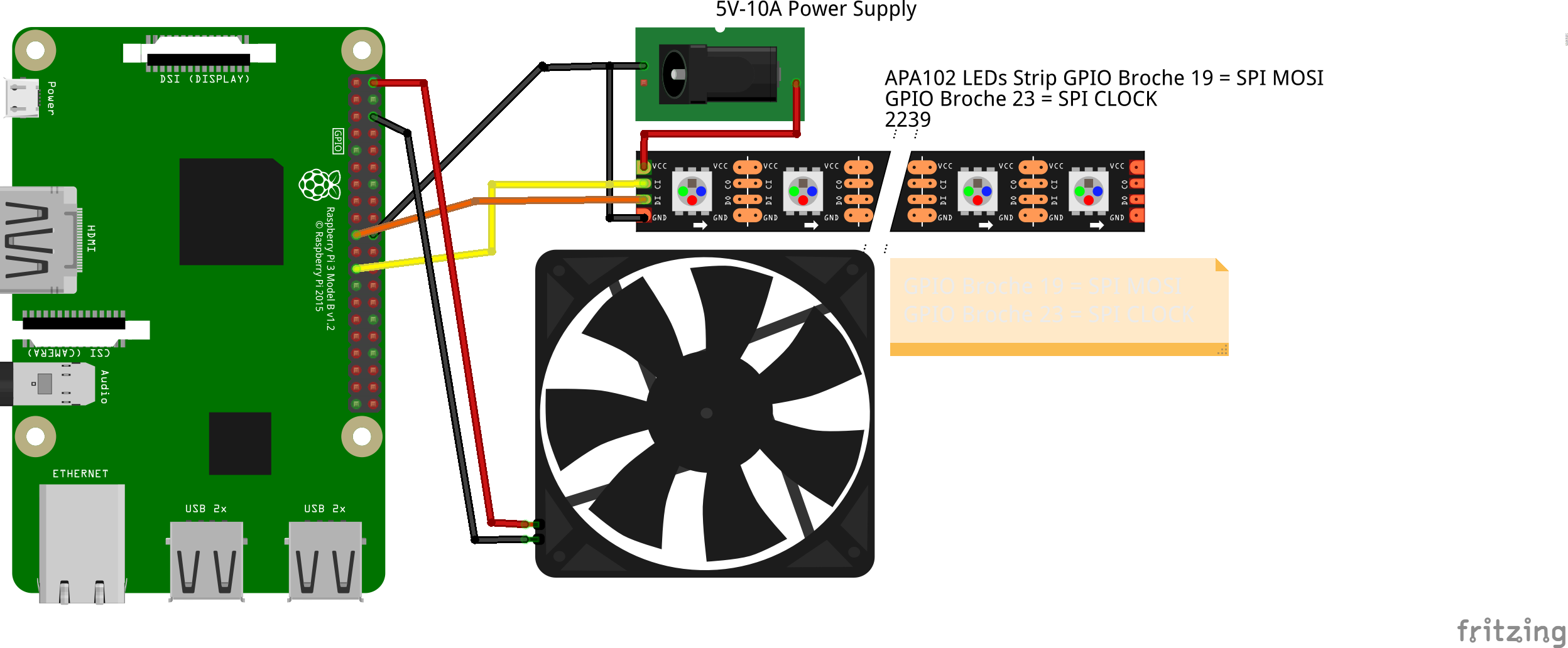 Créez votre "multimedia center" : Impression 3D, Pi3, Son SPDIF, Librelec et Hyperion