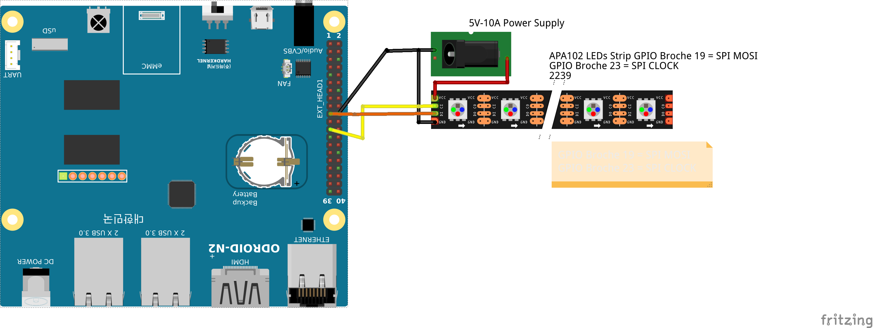 Votre "multimedia center" à base d'Odroid N2+ : Impression 3D, Son SPDIF, Coreelec et HyperionNG